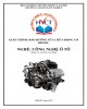 Giáo trình Bảo dưỡng sửa chữa động cơ diesel - Nghề: Công nghệ ô tô (Dùng cho trình độ Cao đẳng): Phần 1