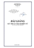 Bài giảng về: Kỹ thuật mạch điện tử