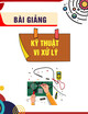 Bài giảng Kỹ thuật vi xử lý - Nguyễn Trung Thị Hoa Trang