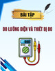 Bài tập Đo lường điện và thiết bị đo