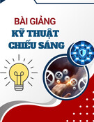 Bài giảng Kỹ thuật chiếu sáng - TS. Trương Phước Hòa