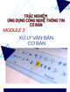 Trắc nghiệm Ứng dụng công nghệ thông tin cơ bản – Module 03: Xử lý văn bản cơ bản