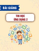 Giáo trình Tin học ứng dụng 2 - Đào Huy Hoàng