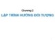 Bài giảng Lập trình hướng đối tượng C++‎ - Chương 2: Lập trình hướng đối tượng