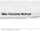 Bài giảng Mẫu thiết kế hướng đối tượng và ứng dụng: Mẫu template method - Nguyễn Minh Huy
