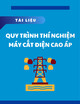 Tài liệu Quy trình thí nghiệm máy cắt điện cao áp